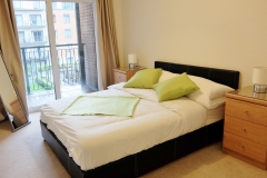 6 master bedroom balcony Colindale serviced apartment 60