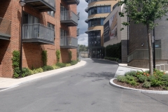 19 balconies from outside Twickenham Wharf