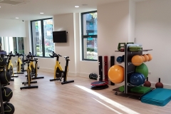 22 gym in-house gym balls Wembley Serviced Apartments